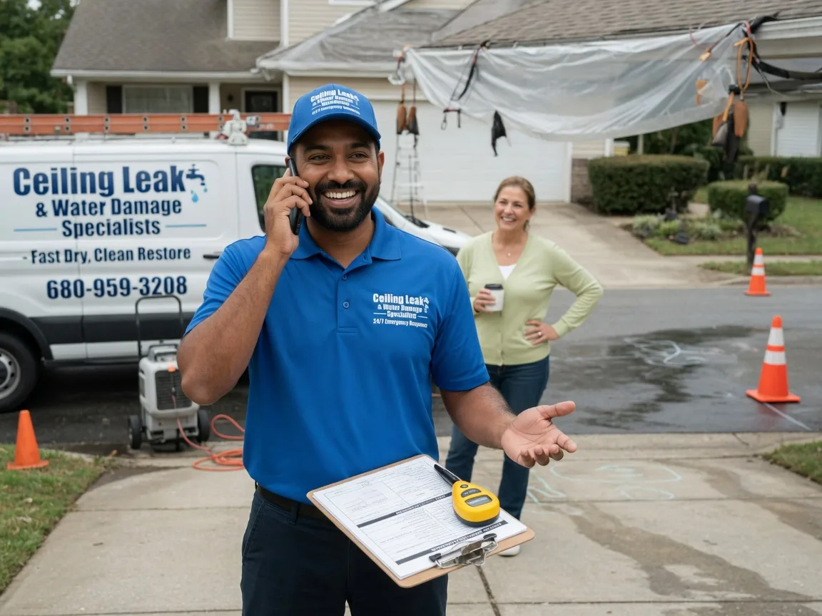 Ceiling Leak Cleanup Java Center, NY FAQs